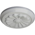 thumbnail image 3 of Ekena Millwork 7 7/8"OD x 1 1/8"P Olivia Ceiling Medallion (Fits Canopies up to 2 1/8"), Hand-Painted Frost, 3 of 7