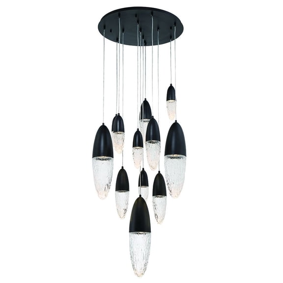 Eurofase Lighting - Ecrou - 60W 12 LED Chandelier In Modern and Contemporary