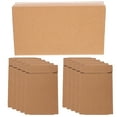thumbnail image 6 of HOMEMAXS Khaki Small Box Set of 10pcs for Storage Use Easy to Assemble Corrugated Cardboard Boxes, 6 of 8