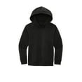 thumbnail image 3 of District Unisex V-Neck Winter Hoodie Dt6100Y Black - Large, 3 of 4