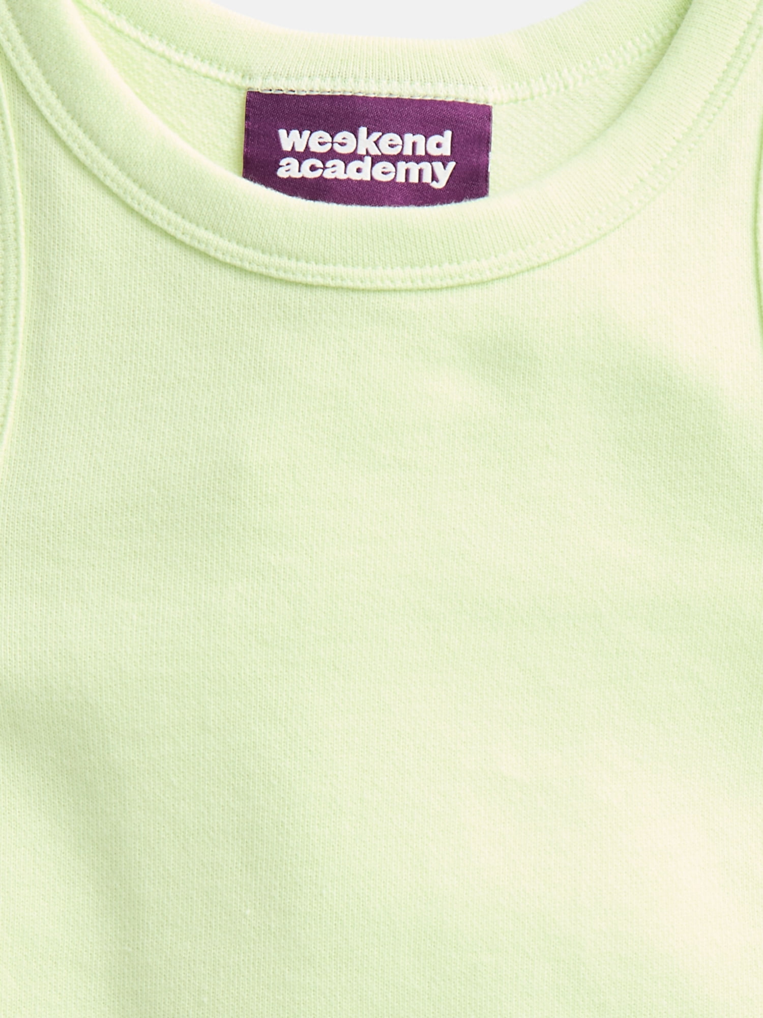 Weekend Academy Girls French Terry Tank Top, Sizes 4-18