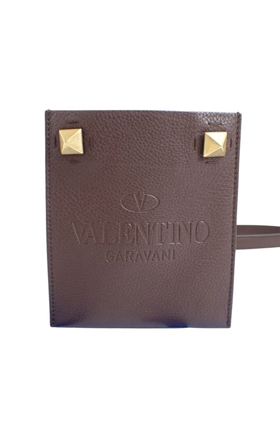 Pre-Owned VALENTINO GARAVANI Valentino Garavani Shoulder Bag VY0P0T06ZBT Brown... (Good)