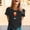 Black, variant on MAIHAN Womens Short Sleeve Shirts Casual Summer Funny Printed Graphic Loose Tees Cute T Shirts Tops Funny Tshirts Shirts for Women