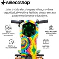 thumbnail image 2 of Scooter Infantil con 3 Ruedas Luces LED Patin del Diablo para Niños Resistente 3 A 10 Años Scooters Resistente con Altura Ajustable Monopatin para Niños, 2 of 8