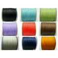 thumbnail image 5 of U8MO 93 Yards Korean Waxed Cord String Thread 1mm for Bracelet Necklace Various Color-1# Black, 5 of 8