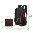 thumbnail image 3 of Litrail Hiking Backpack Waterproof Large Capacity Load Reduction Nylon + Polyester Lightweight Foldable for Outdoor Summer Travel Hiking, 3 of 6