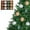 D, variant on SHIMELE 6cm Flocked Christmas Ornaments 12PC Texture Hanging Balls Plastic for Xmas Tree Indoor Outdoor Decoration