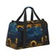 thumbnail image 2 of Disketp Oil Starry Sky Sunflower Bolsa de Viaje Tipo Duffle, Bolso de Mano para Fin de Semana para Mujer, Bolsa de Gimnasio Ligera para Hombre, Esencial para Viajes, 2 of 7