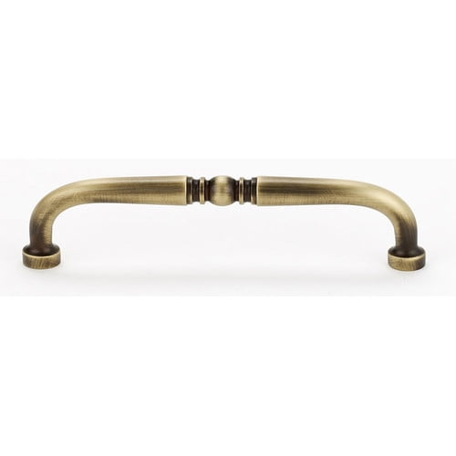 Alno A702-6-PB Traditional 6" Cabinet Pull Polished Brass