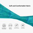 thumbnail image 5 of Lsque Blue Green Glitter Pattern Sweatbands Sports Headband for Men & Women - Moisture Wicking Athletic Cotton Terry Cloth Sweatband for Tennis, Basketball, Running, 5 of 9