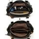 thumbnail image 4 of Set de bolsos y carteras Qiyuer para mujer, color negro, 3 unidades, 4 of 7