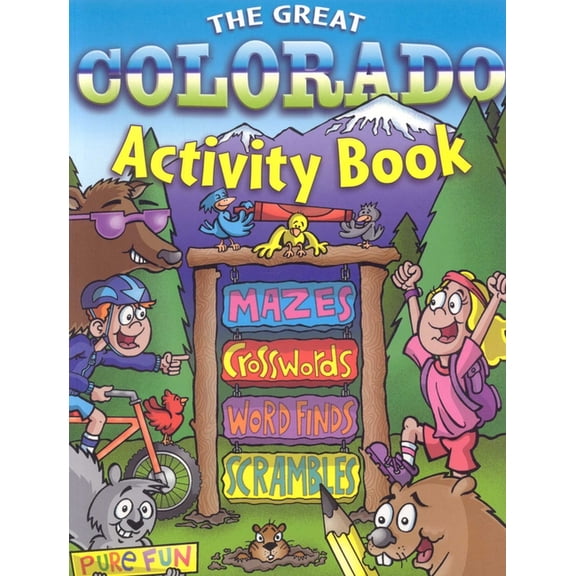 Great Colorado Activity Book, (Paperback)