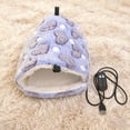 thumbnail image 4 of Heated Birdhouse with USB Power Cotton Flannel Lining for Parrots and Small Pets Adjustable Temperature, 4 of 7