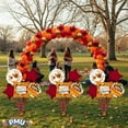 thumbnail image 3 of PMU Thanksgiving Mylar "Give Thanks" with Star Balloon 10pc 18in Mylar Balloons Pillow Balloon Bouquet with Starburst Centerpiece Pkg/10, 3 of 6