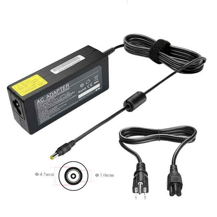 65W AC Adapter Charger for HP Pavilion DV1000 DV5000 DV6000 Power Supply Cord ( ZA-HP-65W-4817-106)