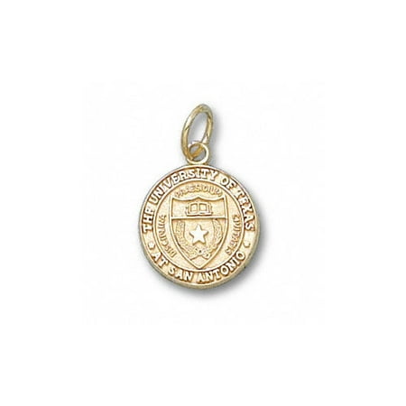 NCAA - Texas-San Antonio Roadrunners 14K Gold Seal 1/2'' Pendant