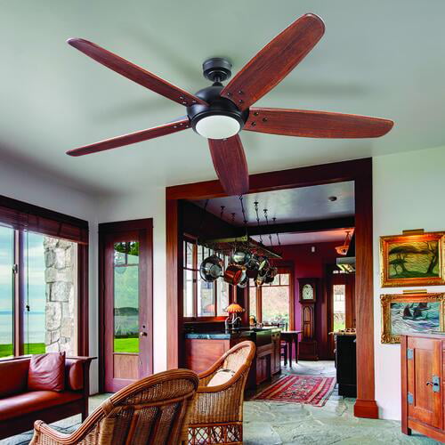 Elegant Home Hubbard 62 Bronze Led Indoor Ceiling Fan Com - Patriot Lighting Ceiling Fan Remote Control