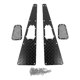 thumbnail image 2 of Conjunto de rejilla de admisión con placa antideslizante y accesorios con tuercas para tapa del capó del motor Negro, 2 of 9