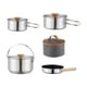 thumbnail image 3 of Kit de utensilios de cocina para acampar, juego de cocina, olla para exteriores para viajes, pesca y cenas. sin hervidor, 3 of 9