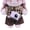 Pink, variant on Sturdy Plastic Camera Keychain With LED Lights Sound Effects 38CM Rope For Daily Use Decoration