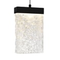 thumbnail image 5 of CWI Lighting Lava Integrated LED Black Chandelier, 5 of 8