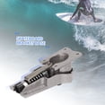 thumbnail image 3 of Arrival Surf Skate Trucks Alloy 7-Inch Land Surfboard Skateboard Bracket Base Black C7 Bridge Spring Bracket,Silver, 3 of 8