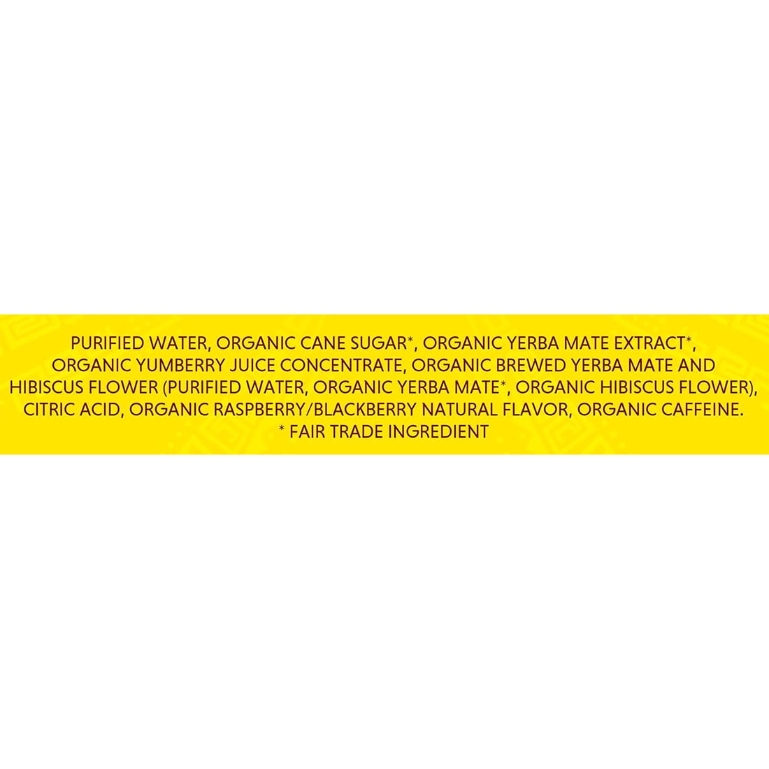 Guayaki Yerba Mate, Clean Energy Drink Alternative, Organic Revel Berry, 15.5oz (Pack of 12), 150mg Caffeine