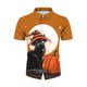 thumbnail image 5 of Tops Para Hombre Casual Cuello en V Manga Corta Festival Estampado Estampado Blusa Camisa Estampada Odeerbi ODB181658, 5 of 7