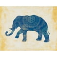 thumbnail image 2 of Schlabach, Sue 24x20 Gold Ornate Wood Framed with Double Matting Museum Art Print Titled - Raja Elephant II, 2 of 4