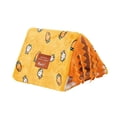 thumbnail image 1 of Casa para hámster con cortina lavable, escondite para animales pequeños, jaula para cobayas Amarillo M, 1 of 8