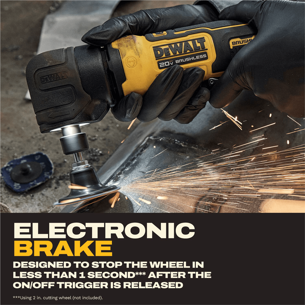 DeWalt ATOMIC 20V MAX Right Angle Grinder Kit with XR PowerStack