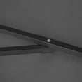 thumbnail image 4 of LeisureMod Sierra 9 ft Outdoor Tilt Market Patio Umbrella With Solar Powerd LED Lights, 4 of 16