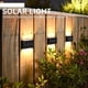 thumbnail image 4 of 4 Piezas Lámpara de Pared Solar Luz con Energía Solar Impermeable para Exteriores Iluminar Hacia Arriba y Hacia Abajo Decoración del Jardín del Hogar Luces Solares,C, 4 of 5