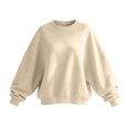 thumbnail image 6 of TGSLY Women's Batwing Long Sleeve Sweatshirt Lightweight Crew Neck Drop Shoulder Fall Tops Relaxed Casual Solid Color Workout Pullovers M, 6 of 7