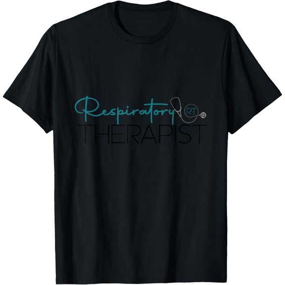 t-shirt Respiratory Therapist Pulmonologist RT Graduation T-ShirtMen and women can wear, black T-shirts, gifts. Age: M,L,XL 2XL, 3XL, 4XL