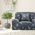 thumbnail image 3 of PiccoCasa 1 Seater Sofa Slipcover Spandex Couch Cover, Small Dark Gray, 3 of 7
