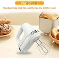 thumbnail image 6 of Hand Mixer Beaters Attachments for Kitchenaid Stainless Steel, 6 of 7
