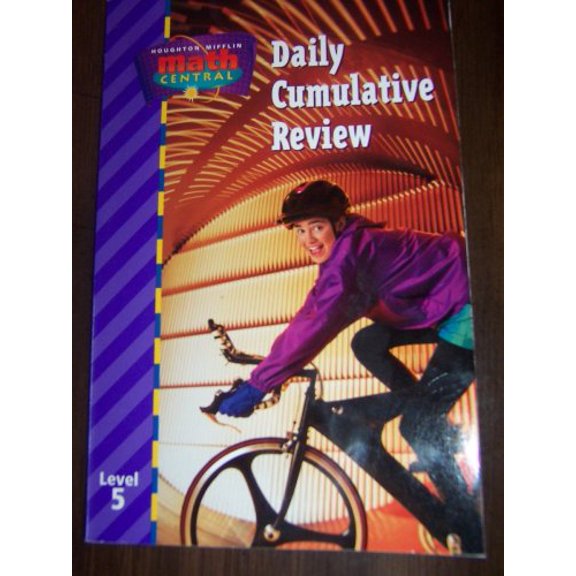 Pre-Owned Daily Cumulative Review, Level 5, Houghton Mifflin Math Central