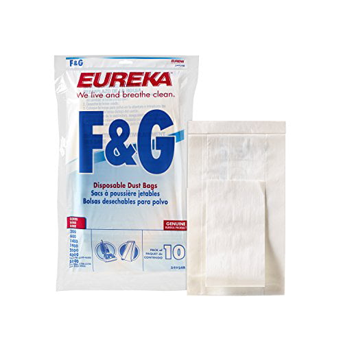3-Pack EUREKA Genuine Upright F&G Vacuum Cleaner Dust Bags 52320 Disposable ESP 