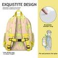 thumbnail image 5 of Llama Face Waterproof School Backpack - Kawaii Ergonomic Travel Daypack with Chest Strap, Breathable Padded for Teens & Students, 5 of 5