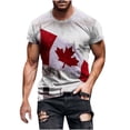 thumbnail image 2 of Nrmvnmi Canadian Flag Shirt Women Men Maple Leaf Canada Day T-Shirt Mothers Day Gifts, 2 of 5