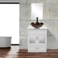 thumbnail image 6 of PULUOMIS 24" Vanity Bathroom Cabinet with Mirror and Vessel Sink Bowl Faucet Combo Set, 6 of 6
