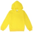 thumbnail image 2 of HAOTAGS Kids Hoodie Long-Sleeve Hooded Sweatshirt (Ages 1–15) Lightweight, Comfortable Pullover Hoodie for Boys and Girls Yellow Size 14, 2 of 6
