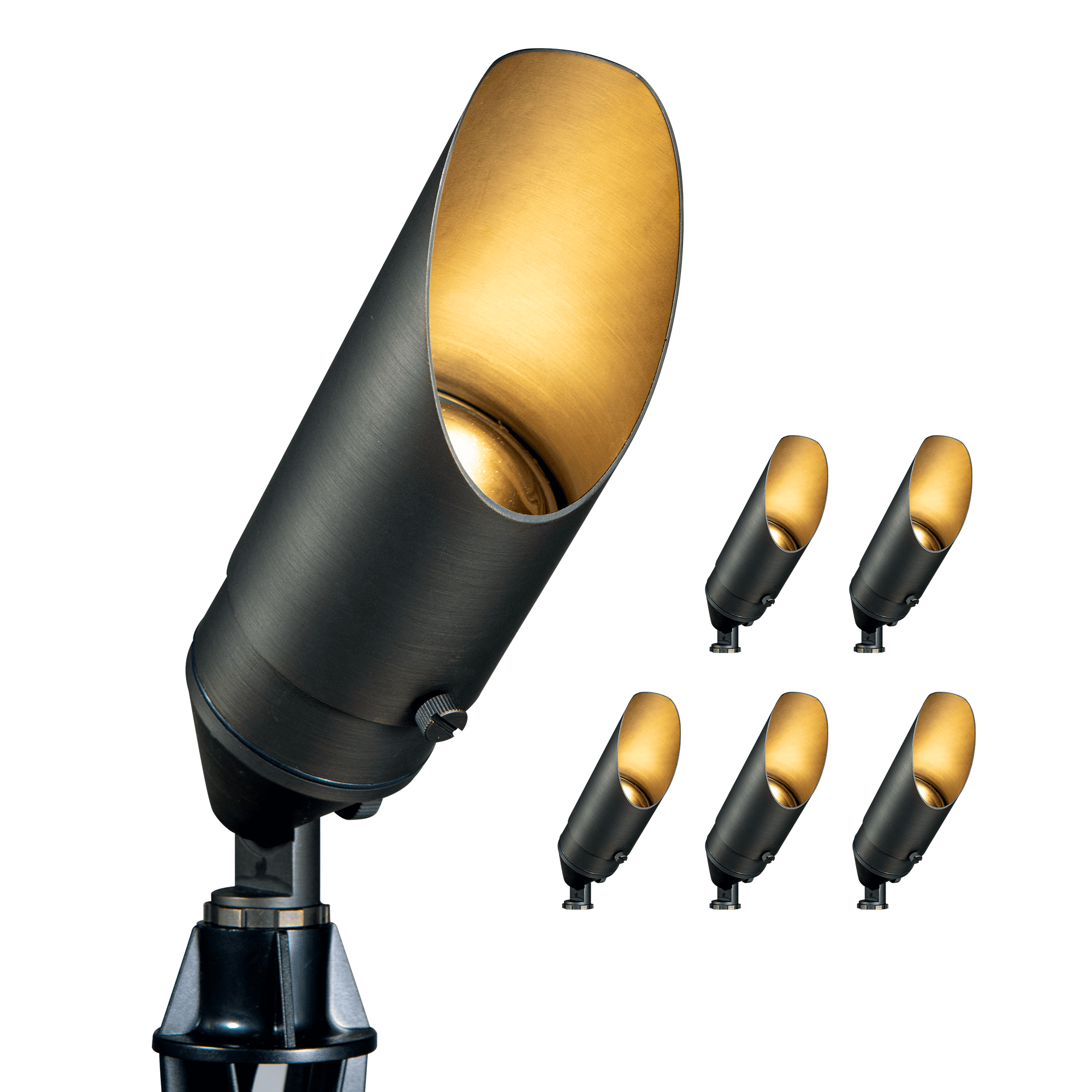 Gardenreet Solid Brass Landscape Spotlight,12V Low Voltage Directional Uplight Outdoor LED