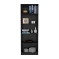 thumbnail image 2 of Newboti Furniture Bookcase 4-Shelves Benzoni, Office, Black 40150, 2 of 8