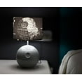 thumbnail image 6 of Robe Factory RBF-12578-C Star Wars Death Star 3D Touch Lamp, Led Lamp With Printed Shade, 14 Inches, 6 of 7