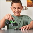 thumbnail image 3 of Monster Jam Grave Digger Truck and Race Car (Walmart Exclusive), 3 of 7