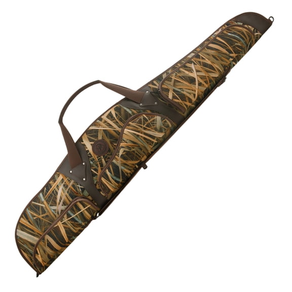 WAYNE'S DOG 52" Soft Gun Case for Long Scoped Rifles & Shotguns – Camouflage Gun Carry Bag with 3 Storage Bags