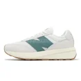thumbnail image 2 of New Balance 370 NB White Green Men Unisex Casual Lifestyle Shoes U370CC-D, 2 of 6