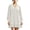 White, variant on Sheghy Women Fall Collared Long Sleeve Shirt Dress Ruffle Hem Loose Fit